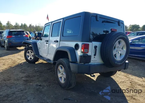 2017 Jeep Wrangler Unlimited Sport 4X4 z USA, uszkodzony, nr VIN 1C4HJWDG0HL542137